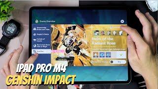 iPad Pro M4 Genshin Impact Gaming test Max Setting 120FPS