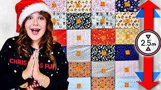 WE ARE OPENING A GIANT ADVENT CALENDAR!!!