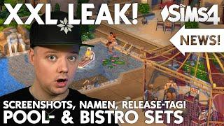 NEWS! Alle Screenshots und Details zu den Pool & Bistro Sets für Die Sims 4