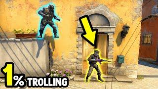 1% IMPOSSIBLE TROLLING! - CS:GO BEST ODDSHOTS #673