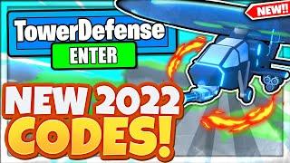 (2022) ALL *NEW* SECRET OP CODES In Roblox Tower Defense Simulator!