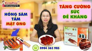 Hồng Sâm Tẩm Mật Ong Hàn Quốc Có Tác Dụng Gì ?  Cách Sử Dụng Như Thế Nào ? | KoreaShop24h