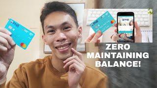 PNB Tap Mastercard | PNB SAVINGS ACCOUNT DEBIT CARD with ZERO MAINTAINING BALANCE!