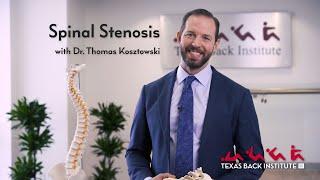 FAQs of Spinal Stenosis explained by Neurosurgeon Dr. Thomas Kosztowski