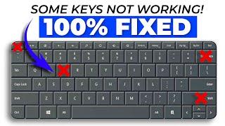 How to Fix Some Keys Not Working on Laptop Keyboard | Keyboard Not Working on Windows 10 & 11