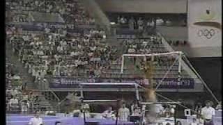 Li Li - 1992 Olympics EF - Uneven Bars