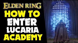 How to get into Raya Lucaria Academy | Quick Guide ( Elden Ring PS5 Gameplay) #EldenRing