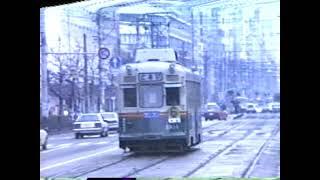 1986年大晦日の広島の鉄道