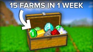 We Built 15 Minecraft Farms And Here Is Why