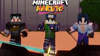 Akatsuki Fights Strong UCHIHA's for 3 Tailed Beast In Naruto Minecraft