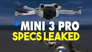 DJI Mini 3 Pro -  Full Specs & Features Leaked | DansTube.TV