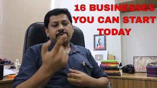 16 Businesses Ideas That You Can Start Today By Sunil Patel - Ecom Tech Ka Tadka