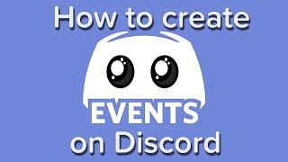 How to create events on Discord