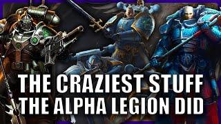 The Alpha Legion's 5 Most INSANE Missions | Warhammer 40k Lore