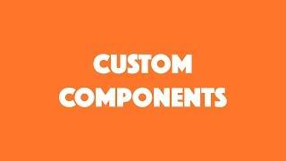 Setting up Custom Components in Ionic