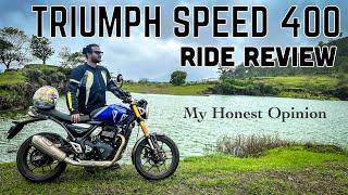 THE GAME CHANGER | TRIUMPH SPEED 400 RIDE REVIEW | Story on Wheels