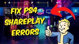How To Fix PS4 Share Play Errors & Connection Issues 2023
