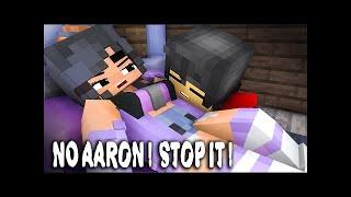 BITING TWINS SHORT APHMAU & AARON [LOVE CURSE] - Minecraft Animation