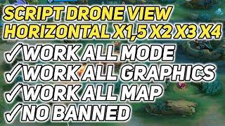 DRONE VIEW HORIZONTAL MOBILE LEGENDS TERBARU X1,5 X2 X3 X4 | MLBB DRONE VIEW