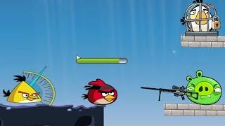 Angry Birds Ultimate Battle - RESCUE MATILDA BIRD WITH CHUCK AND RED! DEFEAT PIGGIES!