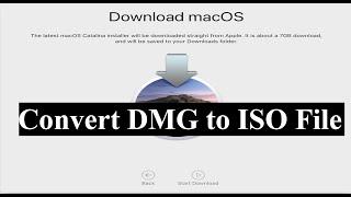 How to Convert DMG to ISO File on Windows - Mac OS X ISO