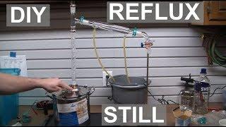 Building a SUPER CHEAP and SIMPLE Reflux Still! - ElementalMaker