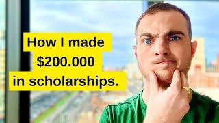 How I Got $200K Scholarships in the US as a foreigner