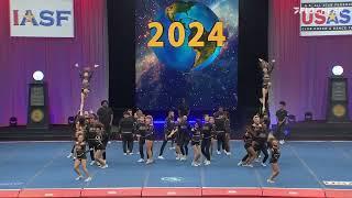 Cheer Extreme Code Black - Finals [2024 The Cheerleading Worlds] WITH SOUND