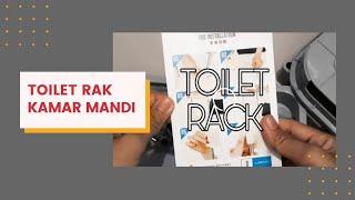 UNBOXING TOILET RACK FOR MINIMALIST BATHROOM |  MINIMALISM INDONESIA | SILENT VLOG | SLOW LIVING