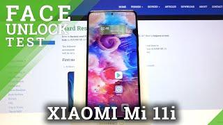 Test of Face Recognition on XIAOMI MI 11i - Face Unlock Test