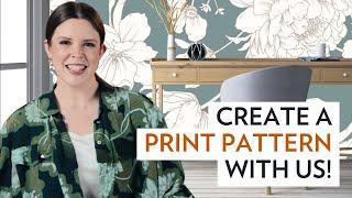 Print Pattern Design | See The Full Process