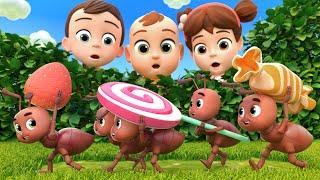 The Ants Go Marching for Lollipops | Lalafun Nursery Rhymes & Kids Songs