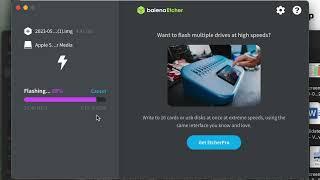 Flash Raspberry Pi OS using Balena etcher - full process