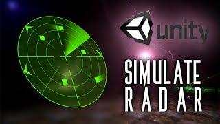 Simulate a radar with Unity Offscreen indicator