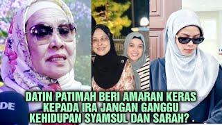 Padu ini amaran keras Datin Patimah buat Ira Kazar malu terduduk ⁉️