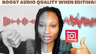 FREE Trick on How to Boost your Audio quality on Inshot