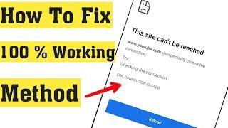 How to Fix This site can't be reached in Android Mobile - 2020 || Site Can't Reached Error In Chrome