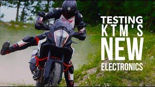 Testing KTM's motorcycle electronic rider aids | BikeSocial