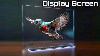 How To Make 3D Display Hologram At Home | DIY 3D Hologram By Aryan Experiment