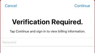 How to fix app store verification required on iphone ios 17 | 2024