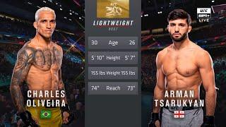  UFC 300: Charles Oliveira vs. Arman Tsarukyan | Full Fight & Highlights | Lightweight Bout