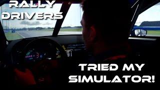 T.S. Custom "Response PRO" motion racing simulator on WRC Croatia Tested By Rally Drivers