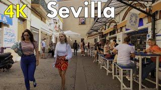 Plaza San Lorenzo to Macarena, Ronda and Miraflores - Seville 4k Virtual Walking Tour 2022, Spain 