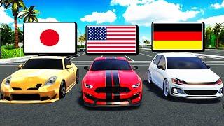 What Country Makes BEST CAR CHALLENGE! (Roblox Roleplay)