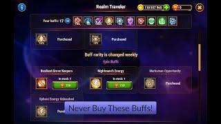 Hero Wars — Never Buy These Buffs for Asgard Guild Raids