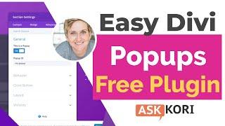 Make Popups in Divi for WordPress - Free Plugin