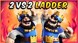 2V2 LADDER is HERE in CLASH ROYALE! (Playing with Ryley)