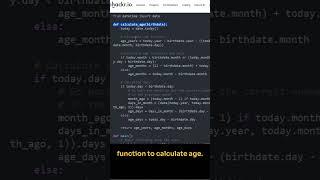 Beginner Python Project: How to Build an Age Calculator (With Source Code!)
