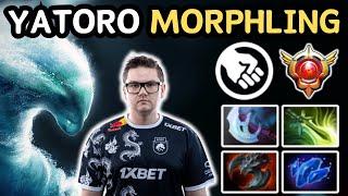  7.36c YATORO MORPHLING Highlights EZ Game  Grandmaster Tier - Dota 2