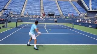 Grigor Dimitrov Practice US Open 2014 1/2